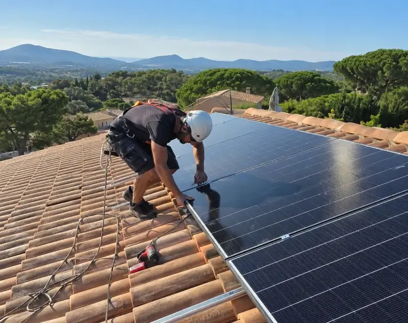 Installateur panneaux solaires La Châtaigneraie — pose photovoltaïque sur toiture